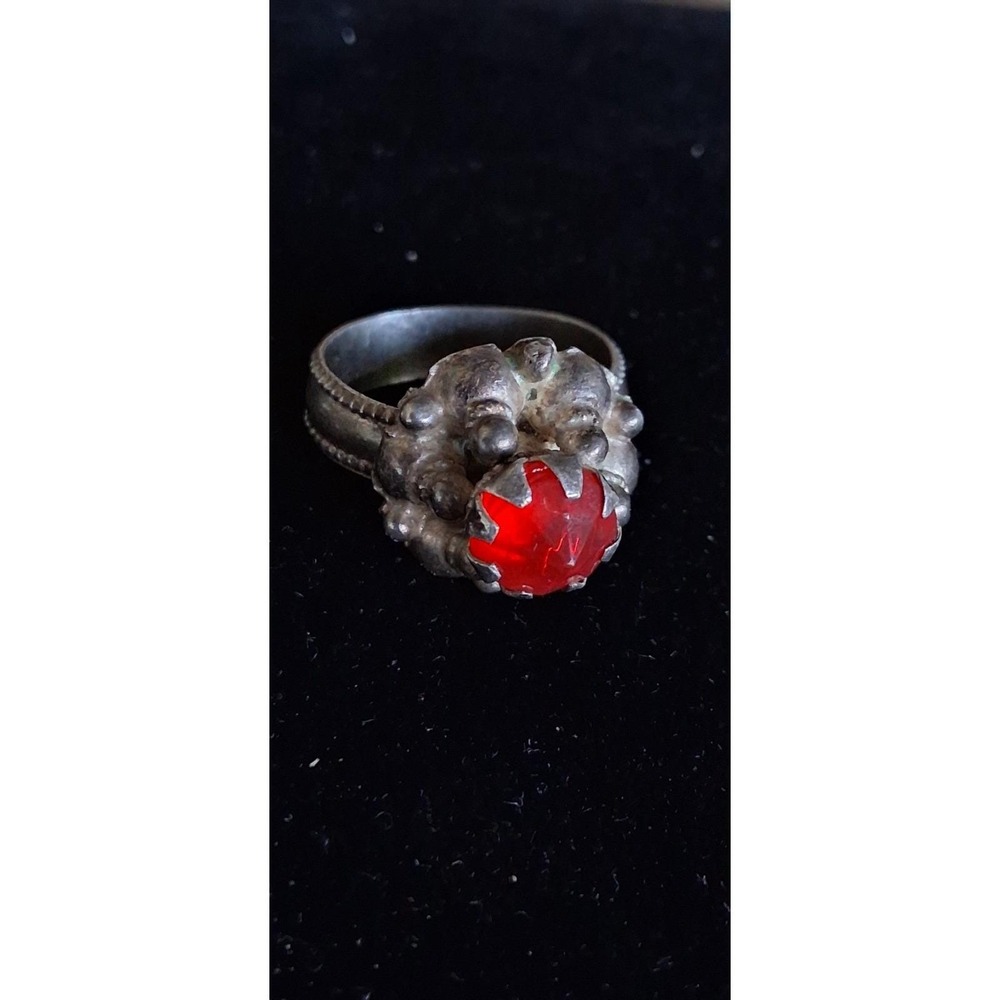 Antique Kochi Tribal Ring Silver 925